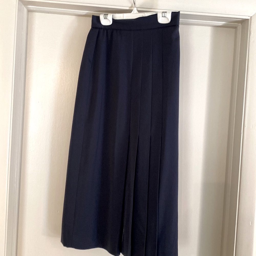 Halston vintage wool skirt/ size 4
